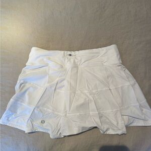 Lululemon White Tennis Skirt